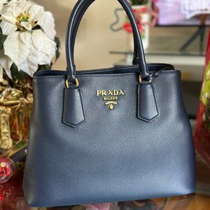 BRAND NEW Prada Vitello Phenix Baltico